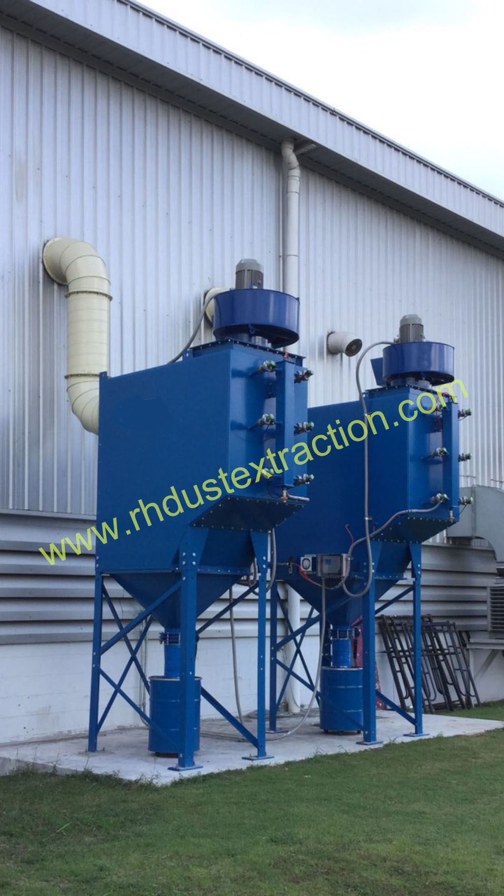 Downflow dust collector 3-12 2
